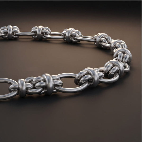 GRAVION - 10mm Chain Pure Stainless Steel 23inch for Men & Boys