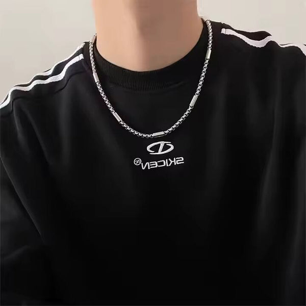 GRAVX - 5mm Chain Pure Stainless Steel 23inch for Men & Boys