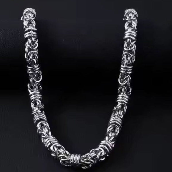 IMPERIUM - 9mm Chain Pure Stainless Steel 23inch for Men & Boys