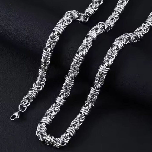 IMPERIUM - 9mm Chain Pure Stainless Steel 23inch for Men & Boys