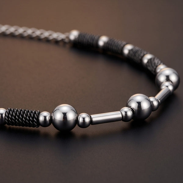 OVAL CURB - 6mm Stainless Steel Chain with Lobster Clasp for Men & Boys (21 to 23 inch)
