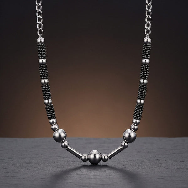 OVAL CURB - 6mm Stainless Steel Chain with Lobster Clasp for Men & Boys (21 to 23 inch)
