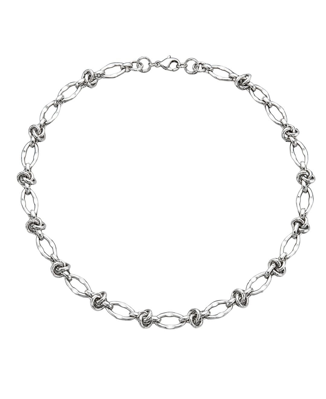 THE MEN THING Chain OVAL LINK - 8mm Pure Stainless Steel Curb 18 inch Chain for Men & Boys