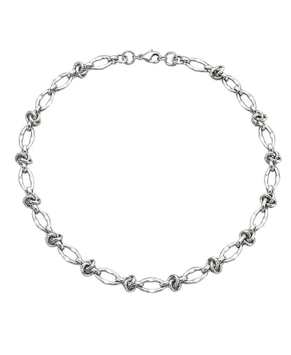THE MEN THING Chain OVAL LINK - 8mm Pure Stainless Steel Curb 18 inch Chain for Men & Boys