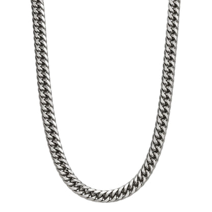 THE MEN THING Chain PRIME CUBAN - 6mm Stainless Steel Chain with Lobster Clasp for Men & Boys (24inch)