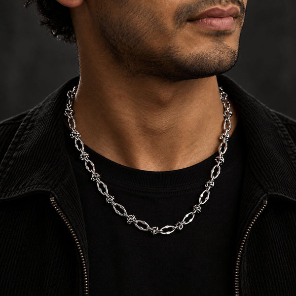 RAVELLO - 8mm Chain Pure Stainless Steel 23inch for Men & Boys