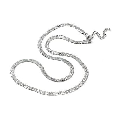 THE MEN THING Chain REGENT - 4mm Chain Pure Stainless Steel 21inch for Men & Boys