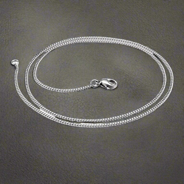 ROLO CHAIN NECKLACE - 2.2mm Pure Stainless Steel Chain - 24inch for Men & Boys