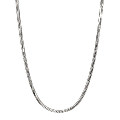 THE MEN THING Chain ROUND SNAKE - Chain for Men - 2.3mm Stainless Steel 24inch for Men & Boys