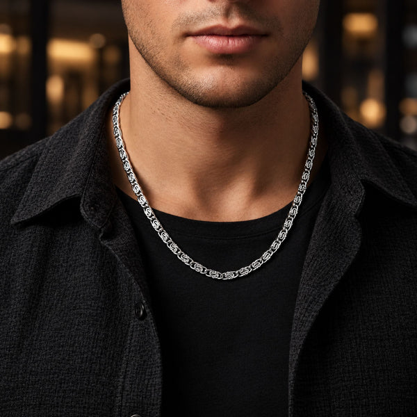SCULPT LOOP - 5mm Chain Pure Stainless Steel 23inch for Men & Boys