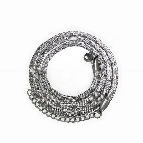 STARZENE - 4mm Chain Pure Stainless Steel 21inch for Men & Boys