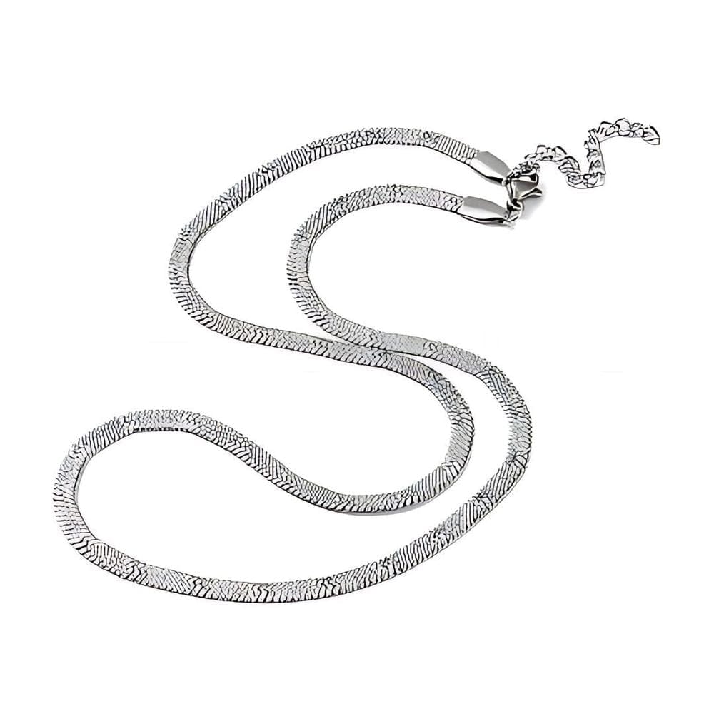 THE MEN THING Chain STARZENE - 4mm Chain Pure Stainless Steel 21inch for Men & Boys