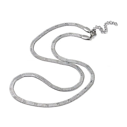 THE MEN THING Chain STARZENE - 4mm Chain Pure Stainless Steel 21inch for Men & Boys
