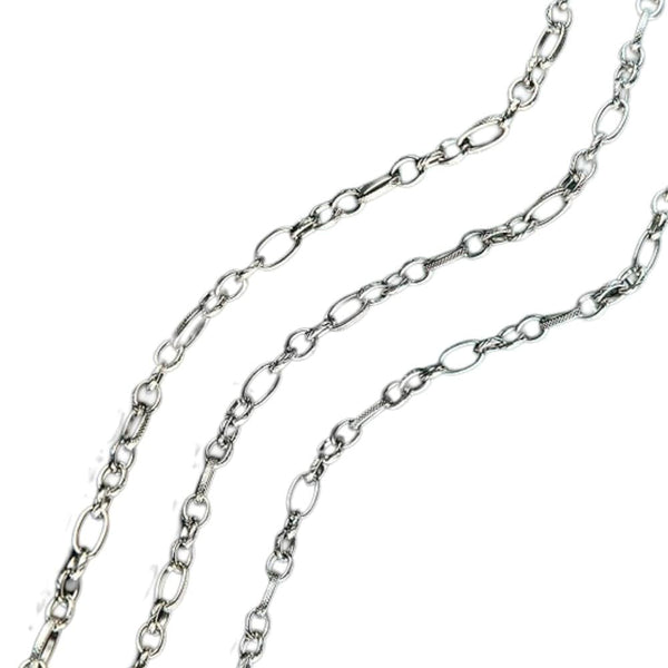 VALENRO - 7mm Chain Pure Stainless Steel 23inch for Men & Boys
