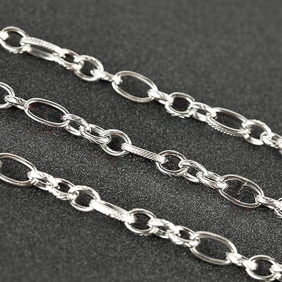 VALENRO - 7mm Chain Pure Stainless Steel 23inch for Men & Boys