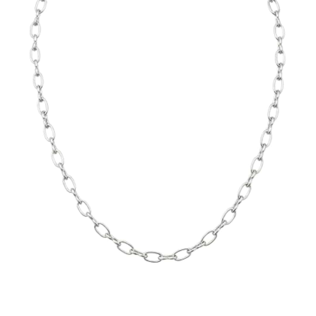 THE MEN THING Chain VALENRO - 7mm Chain Pure Stainless Steel 23inch for Men & Boys