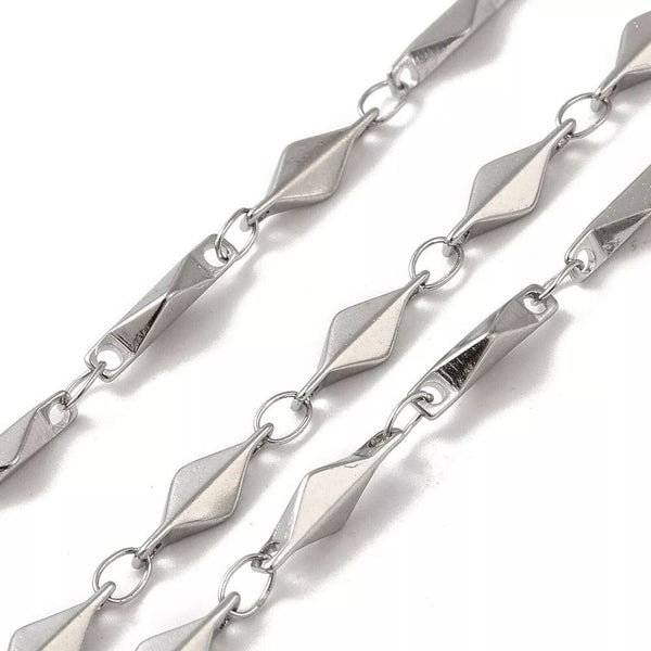 VANE - 4mm Chain Pure Stainless Steel 21inch for Men & Boys