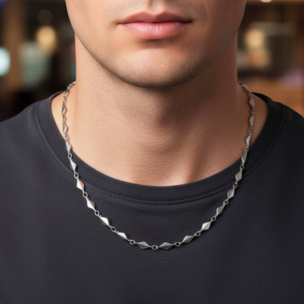 VANE - 4mm Chain Pure Stainless Steel 21inch for Men & Boys