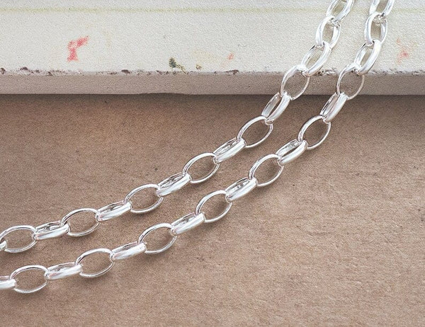 VELMORO - 9mm Chain Pure Stainless Steel 23inch for Men & Boys