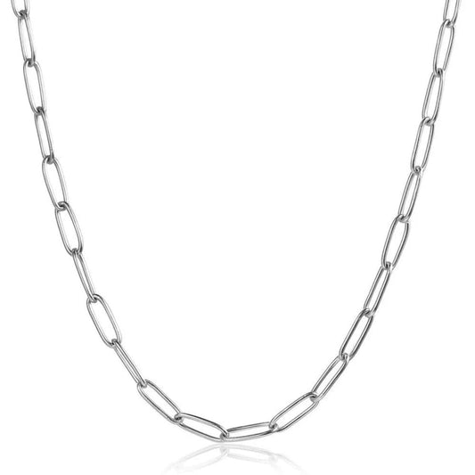 THE MEN THING Chain VERONIX - 4mm Chain Pure Stainless Steel 23inch for Men & Boys