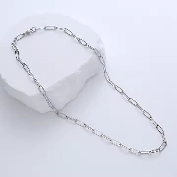 VERONIX - 4mm Chain Pure Stainless Steel 23inch for Men & Boys