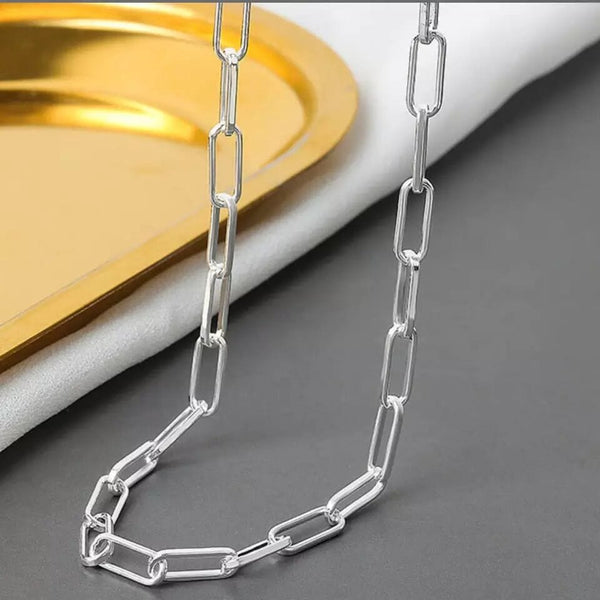 VERONIX - 4mm Chain Pure Stainless Steel 23inch for Men & Boys