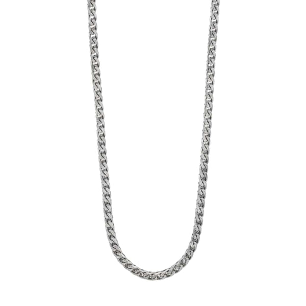 WHEAT CHAIN -  4mm  Pure Stainless Steel Chain, 24inch for Men & Boys
