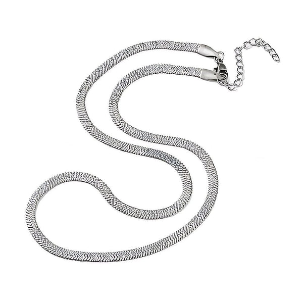 ZENLOVE - 4mm Chain Pure Stainless Steel 21inch for Men & Boys