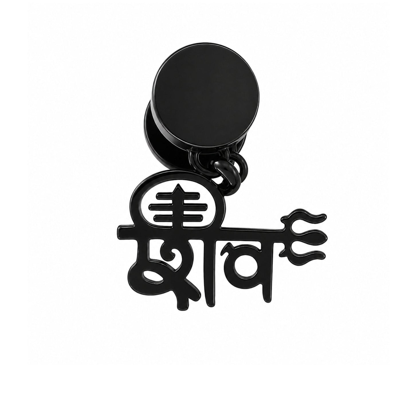 THE MEN THING Earring MAHADEV EARRINGS COLLECTION – Stainless Steel Earrings for Men & Boys (6 Pairs of Earrings)