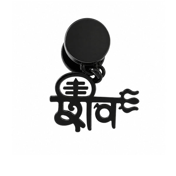 MAHADEV EARRINGS COLLECTION – Stainless Steel Earrings for Men & Boys (6 Pairs of Earrings)