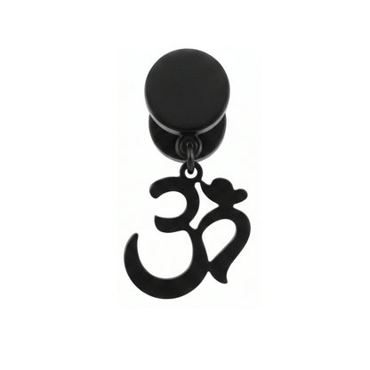 THE MEN THING Earring MAHADEV EARRINGS COLLECTION – Stainless Steel Earrings for Men & Boys (6 Pairs of Earrings)
