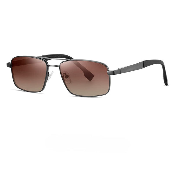 S15104 MAGNETAR HD Polarized Sunglasses for Men - UV400 Protection, Stainless Steel Frame