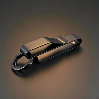 THE MEN THING KeyChains ALTOR - BLACK - Stainless Steel Keychain for Men & Boy