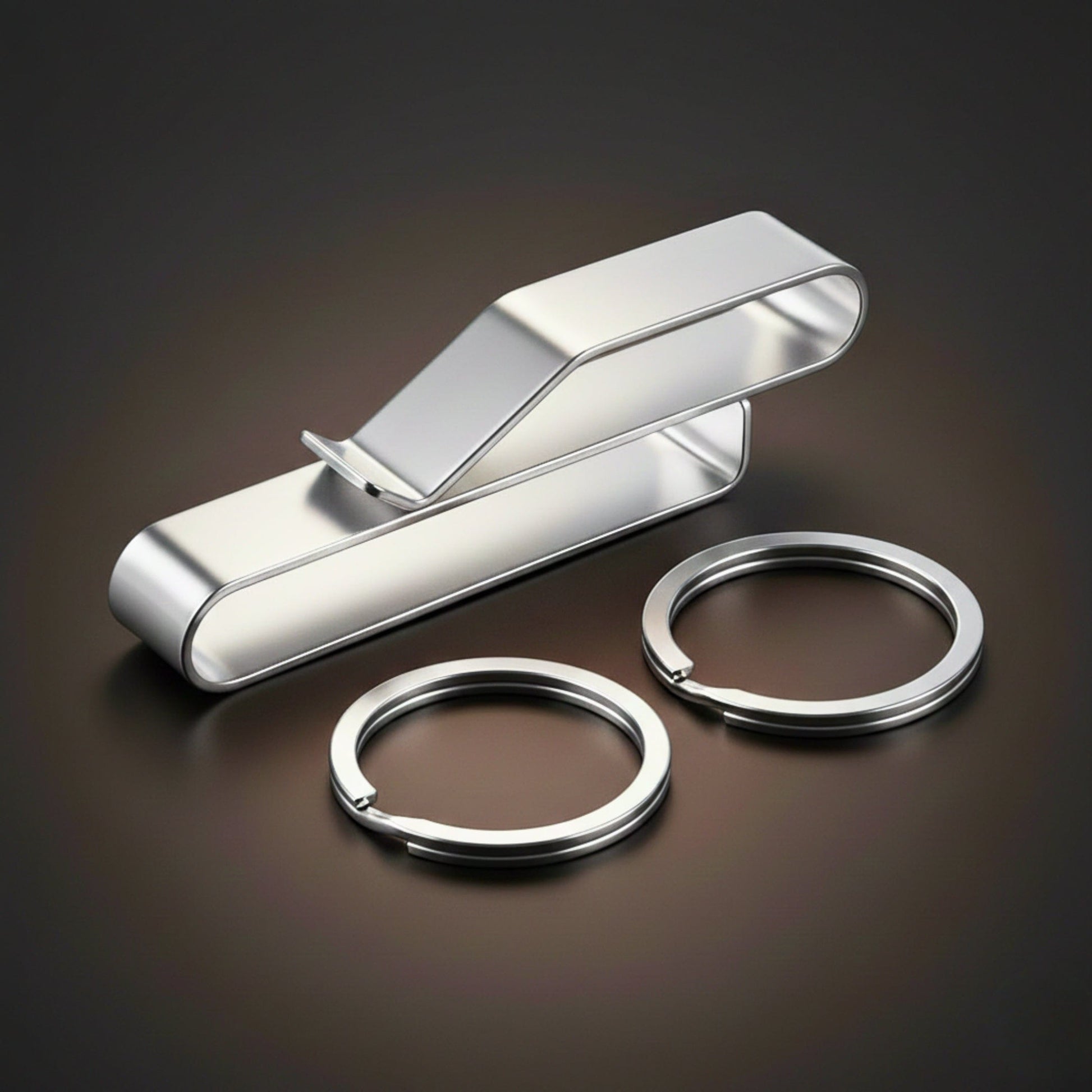 THE MEN THING KeyChains ALTOR - STEEL - Stainless Steel Keychain for Men & Boy