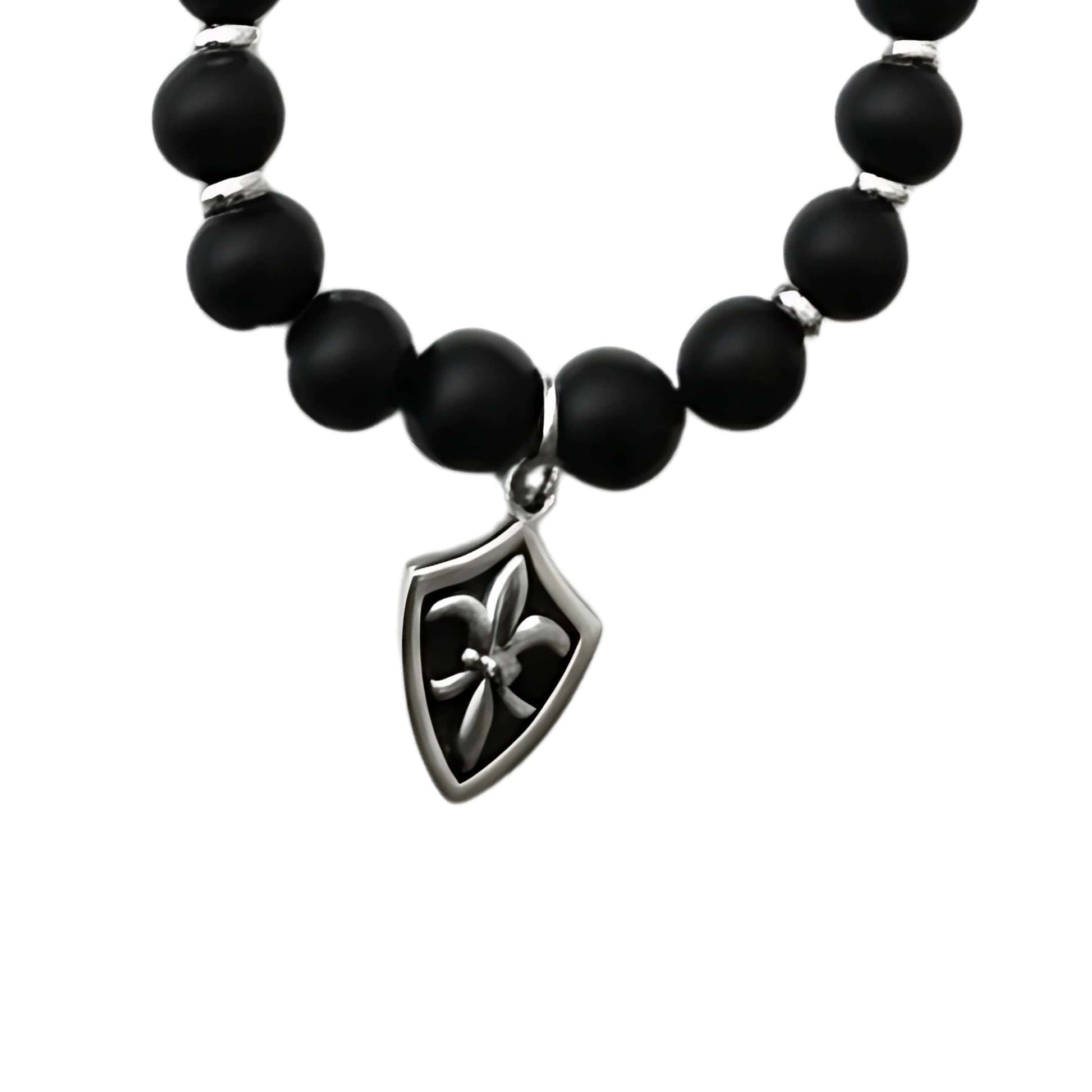 THE MEN THING KeyChains BLACK CITADEL - Pure Titanium Steel Pendant with Hand Wrist Phone Straps Keychain for Men & Boy "10"inch