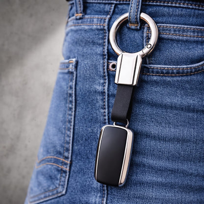 THE MEN THING KeyChains CORE LOOP - BLACK - Stainless Steel Keychain for Men & Boy