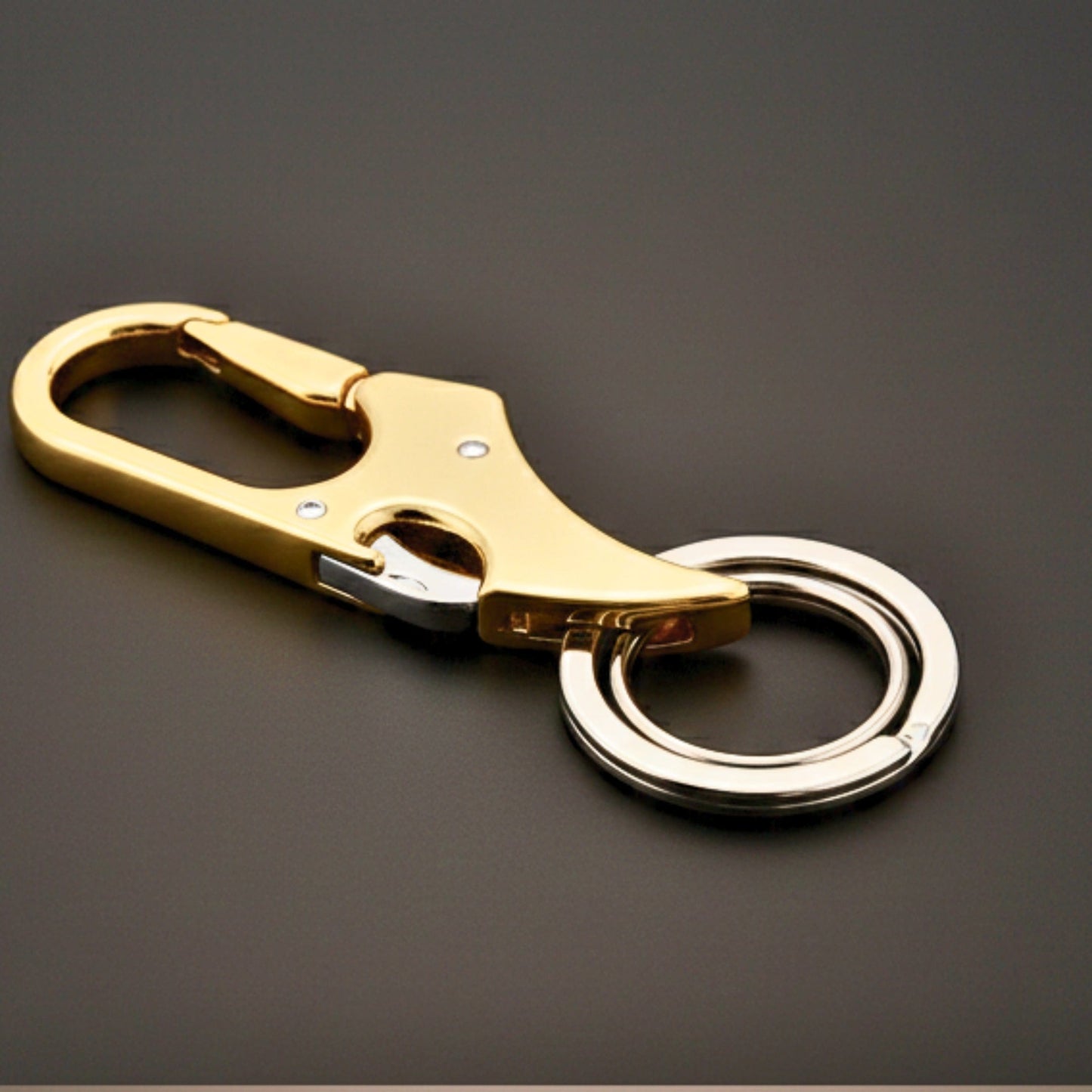 THE MEN THING KeyChains FALCON BEAK - GOLDEN - Stainless Steel Keychain for Men & Boy
