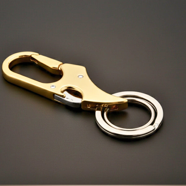 ELITE ARC SIGNATURE – GOLDEN - Stainless Steel Keychain for Men & Boy
