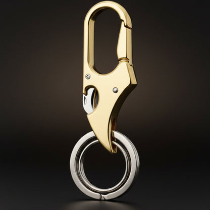THE MEN THING KeyChains FALCON BEAK - GOLDEN - Stainless Steel Keychain for Men & Boy