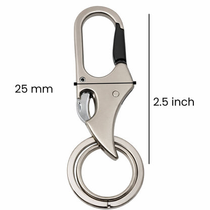THE MEN THING KeyChains FALCON BEAK - STEEL - Stainless Steel Keychain for Men & Boy