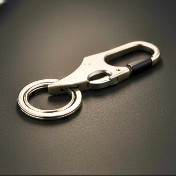 EDGELOCK SIGNATURE - STEEL - Stainless Steel Keychain for Men & Boy