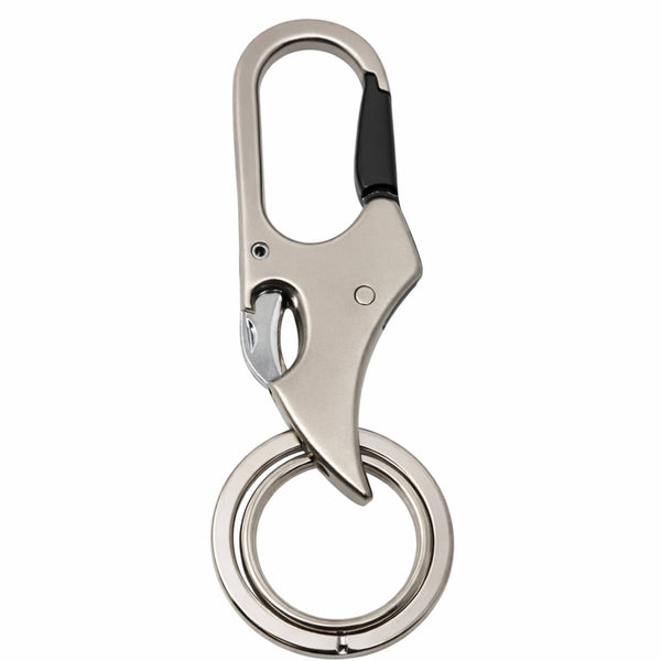EDGELOCK SIGNATURE - STEEL - Stainless Steel Keychain for Men & Boy