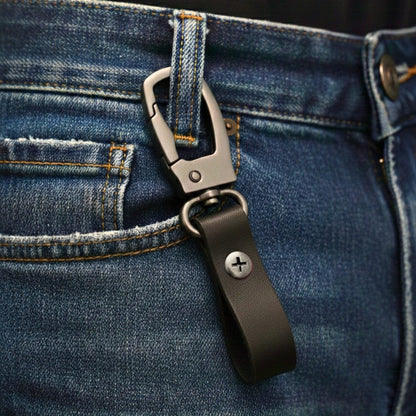 THE MEN THING KeyChains FORGECLIP BLACK - Keychain for Men & Boy