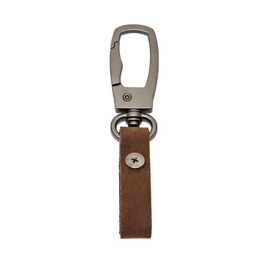 THE MEN THING KeyChains FORGECLIP DARK BROWN - Keychain for Men & Boy