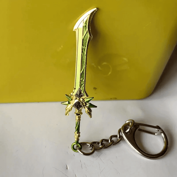 GLADIUS - Genshin Impact Anime Keychain | Game Xiao Cosplay Alloy Weapon Keychain for Men & Boy