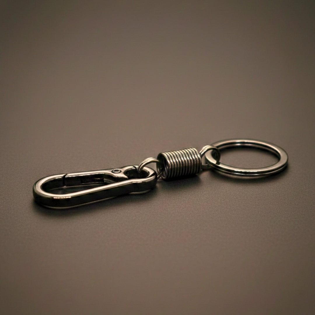 THE MEN THING KeyChains IRON LOOP BLACK - Keychain for Men & Boy