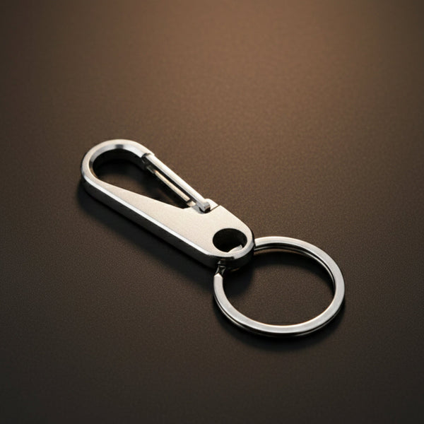 IRONEDGE CLIP  - Stainless Steel Keychain for Men & Boy