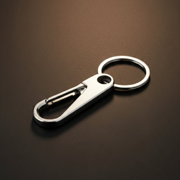 IRONEDGE CLIP  - Stainless Steel Keychain for Men & Boy