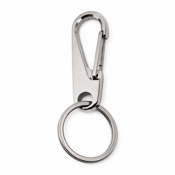 IRONEDGE CLIP  - Stainless Steel Keychain for Men & Boy
