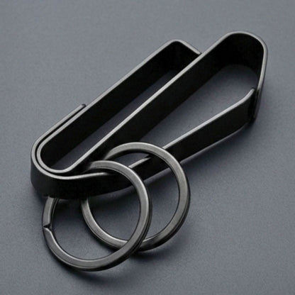THE MEN THING KeyChains IRONEDGE DUAL - Stainless Steel Keychain for Men & Boy